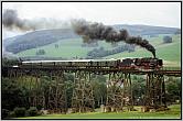 50 849 auf dem Markersbacher Viadukt
