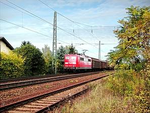 151 127 durchfärt mit FE44609 Zwingenberg