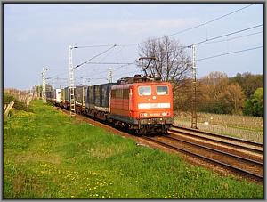 Zum Vergrößern auf das Bild klicken! Dort können Sie auch blättern und die Bildunterschriften lesen! 151 035 bei Hattenheim