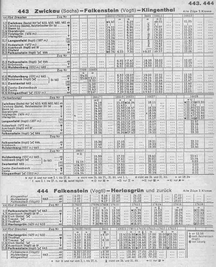 444 Falkenstein-Herlasgr�n <-->
