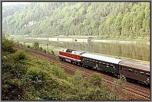 119 041 mit P 2176 zwischen Schna und Schmilka