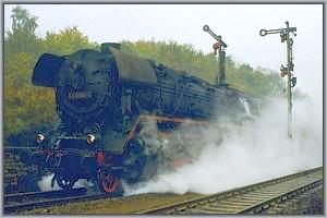 44 0304 mit Ganzzug in Blankenheim
