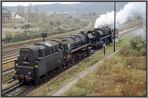 44 0413 und 44 0851 rangieren in Saalfeld