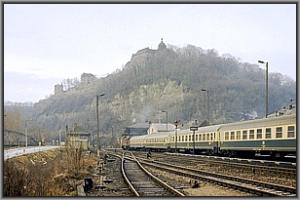 D 301 vor den Dornburger Schlssern