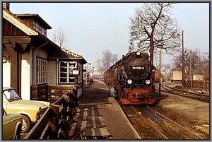 99 0238 mit Lrv 14446 in Wernigerode-Westerntor