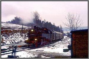 86 1001 mit P 19642 in Walthersdorf