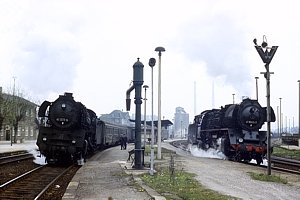 41 1273 und 41 1055 in Gschwitz