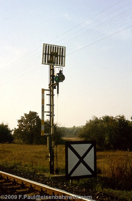 Vorsignal Ohat-Pusztakocs
