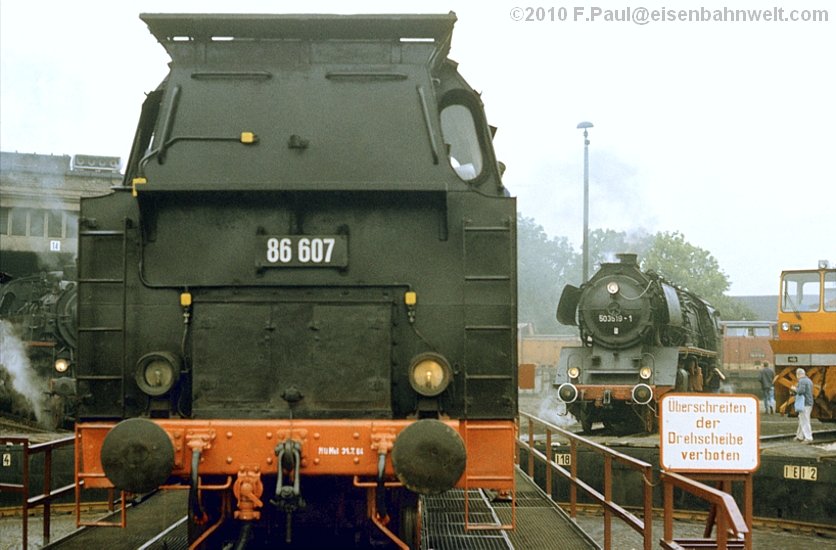 86 607 und 50 3519 in Glauchau