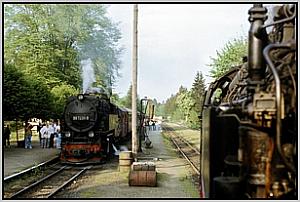 Zugbegegnung in Drei Annen Hohne