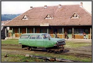 Wolga-Draisine in Comandau