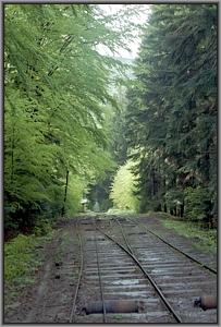 Ausweiche der Standseilbahn