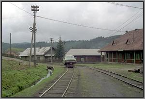 Wolga-Draisine verlt Comandau