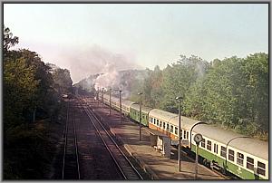 Zum Vergrößern auf das Bild klicken! Dort können Sie auch blättern und die Bildunterschriften lesen! 03 1010 mit D 642 nach Halberstadt in Gerwisch