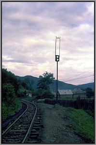 Einfahrsignal von Viseu de Sus