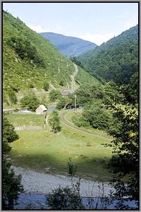 Streckenpanorama hinter Novat