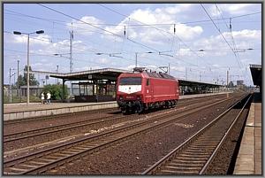 156 003 durchfhrt als Lz Flughafen Berlin-Schnefeld
