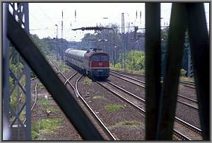 232 436 mit E 3203 aus Aschersleben in Genshagener Heide