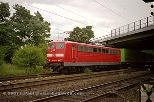 151 038 in Mainz-Bischofsheim