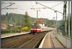 CD-371 003 mit EC 176 in Kurort Rathen