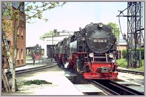 99 7234 rangiert in Wernigerode
