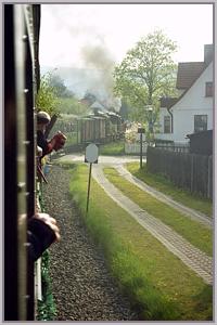 Sonderzug vor Wernigerode-Hasserode