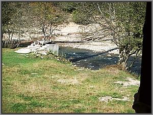 Hngebrcke bei Valea Scradei