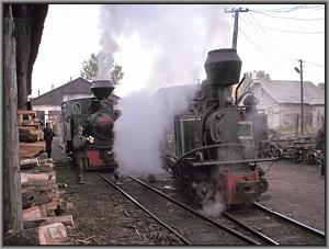 764 211 und 793 193 in Viseu de Sus
