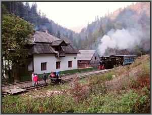 Lokschuppen in Cozia