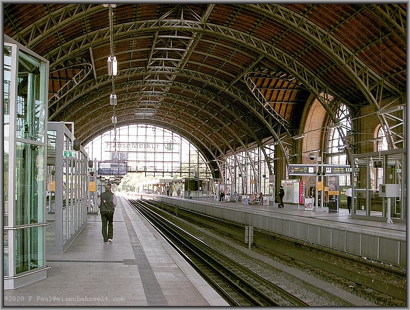 Bahnsteighalle Hamburg Dammtor