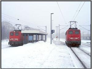140 569 und 140 327 in Pressig-Rothenkirchen