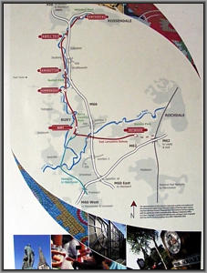 Infotafel in Bury