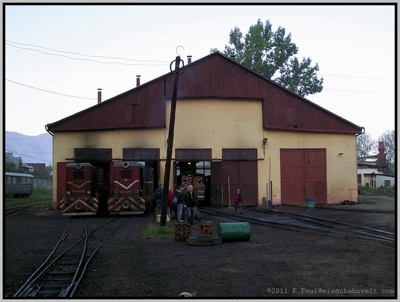 87 0036 und 87 0045 am 25.09.2011 in Viseu de Sus