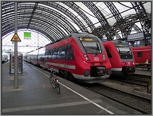 RE 17058 nach Leipzig in Dresden Hbf