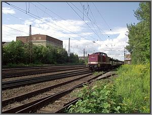 204 311 der MTEG rangiert in Leipzig-Mockau