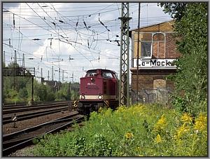 204 311 der MTEG rangiert in Leipzig-Mockau