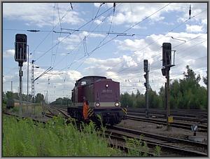 204 311 rangiert in Leipzig-Mockau