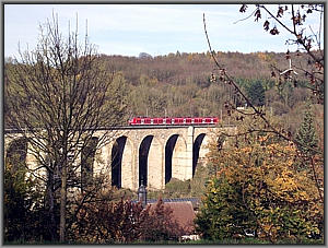 S 34547 auf dem Viadukt