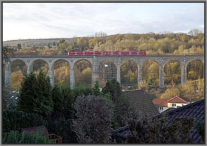 S 34568 auf dem Viadukt