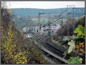 westlicher Bahnhofskopf von Altenbeken