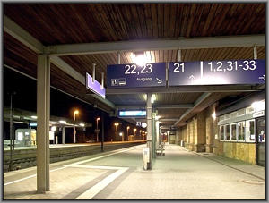 Bahnsteig 21 von Altenbeken
