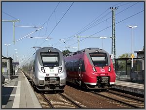 1442 709 und 442 210 in Falkenberg (Elster)