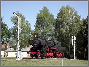 52 5679 als Museumslok im alten Bw des unteren Bf