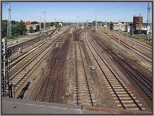 Blick nach Norden von der Brcke bigauer Strae