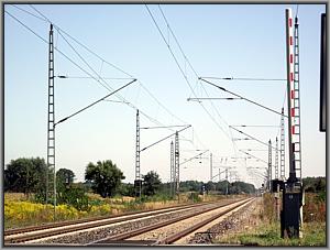 Abzweigstellew Beyern aus der Ferne