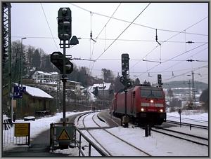 146 242 mit RE-D 4602 in Heigenbrcken