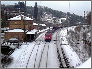 185 237 mit EZ 51702 in Heigenbrcken