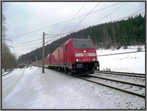 146 244 mit RE-D 4612 in Heigenbrcken