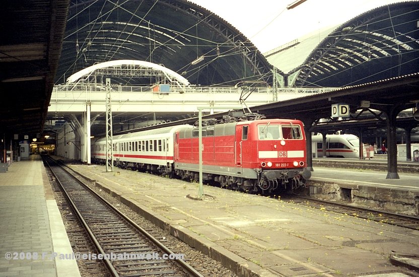 181 222 in Frankfurt/M Hbf