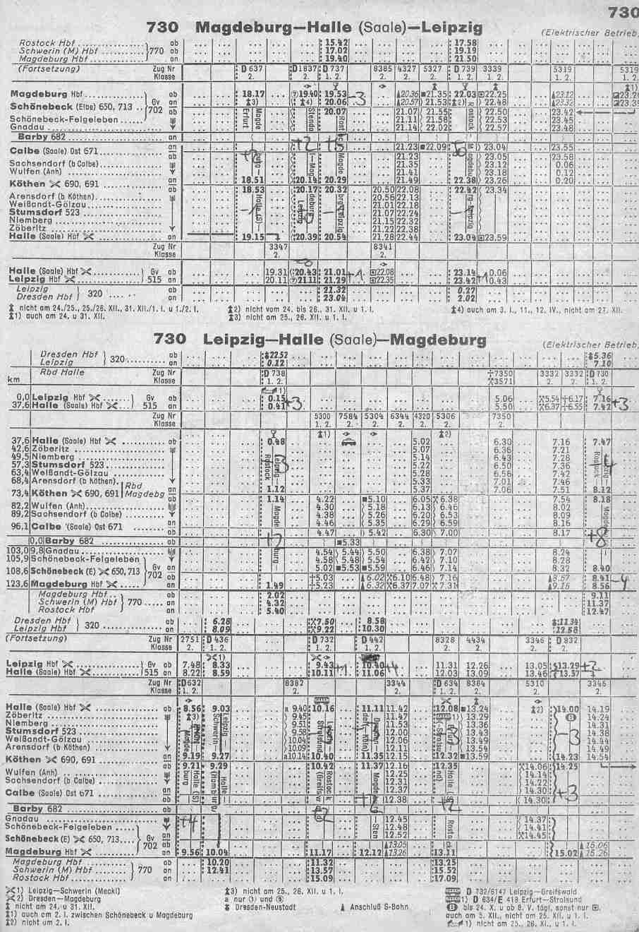 730 Magdeburg-Leipzig <-->